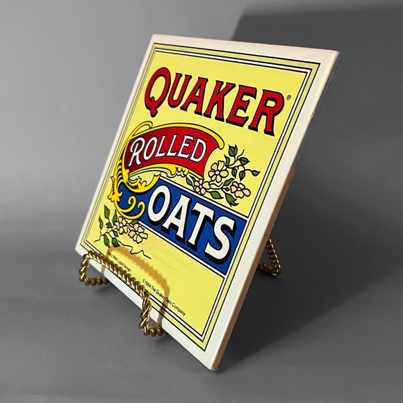 Quaker Oats Tile / Trivet - Picture 2 of 4